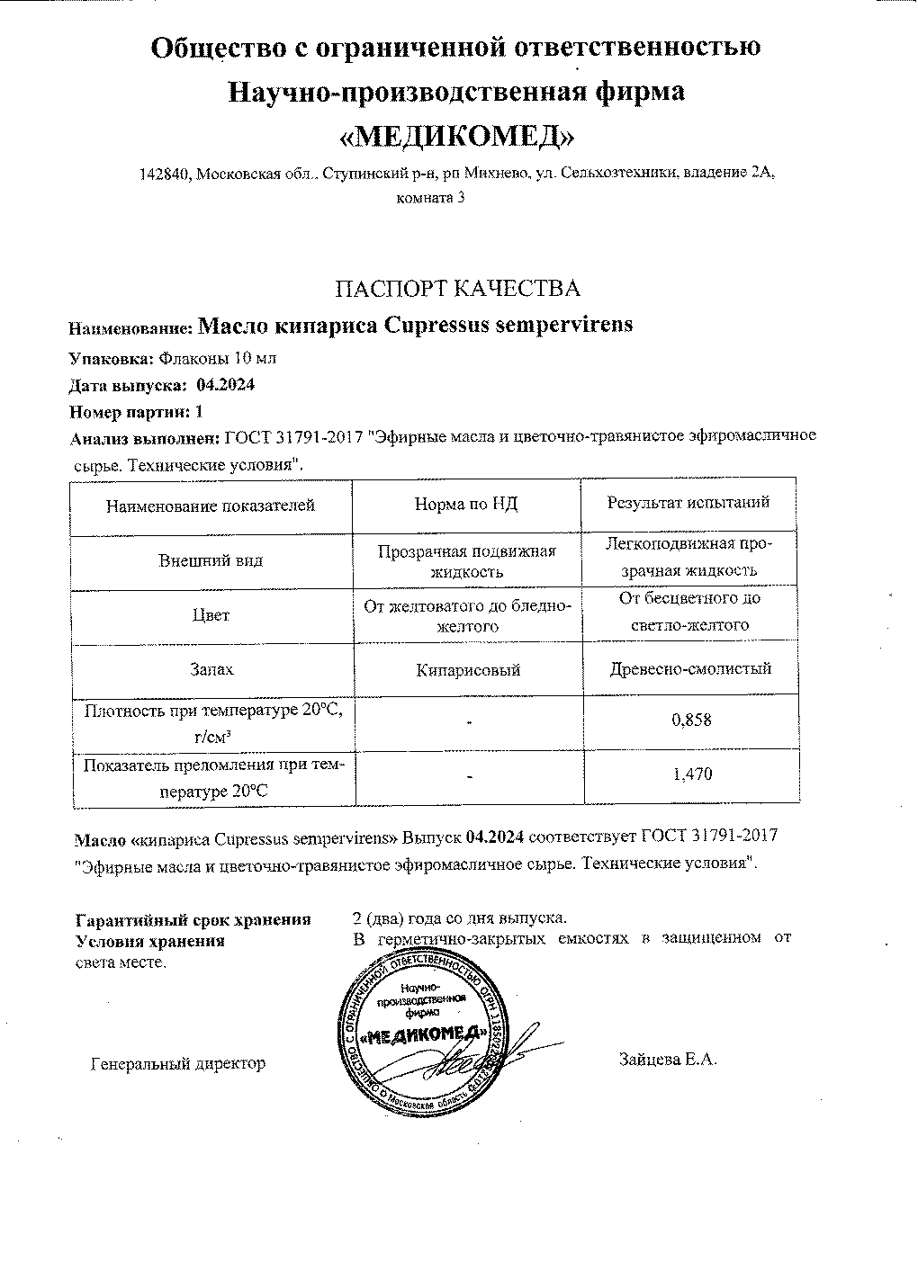 Паспорт №042024